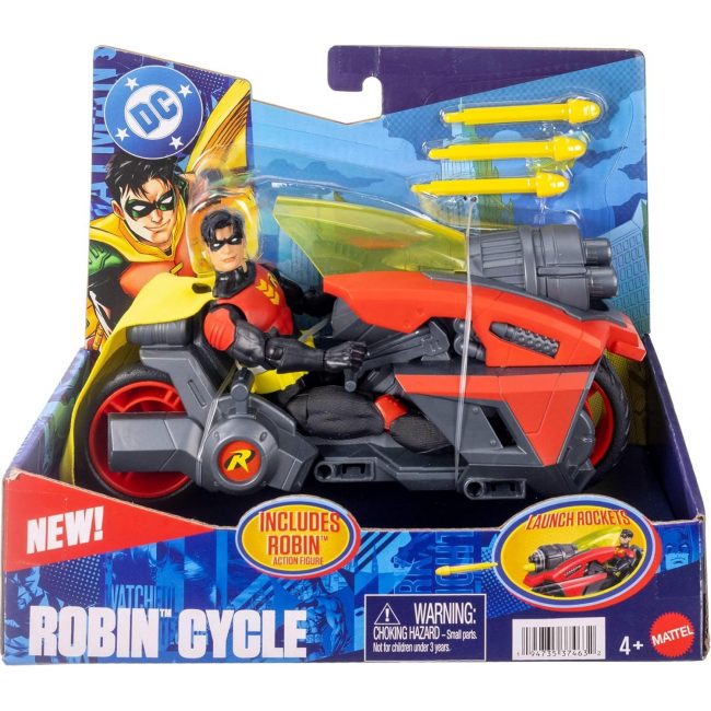 DC BATMAN ΜΗΧΑΝΗ ROBIN ΜΕ ΦΙΓΟΥΡΑ DC BATMAN ΜΗΧΑΝΗ ROBIN ΜΕ ΦΙΓΟΥΡΑ