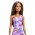 BARBIE ΜΕ ΦΟΡΕΜΑ ΜΩΒ PRINT BARBIE MEΛΑΧΡΟΙΝΗ BARBIE ΜΕ ΦΟΡΕΜΑ ΜΩΒ PRINT BARBIE MEΛΑΧΡΟΙΝΗ
