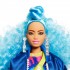 BARBIE EXTRA BLUE CURLY HAIR BARBIE EXTRA BLUE CURLY HAIR