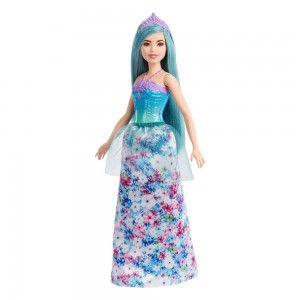 BARBIE DREAMTOPIA ΠΡΙΓΚΙΠΙΣΣΑ  ΜΕ ΓΑΛΑΖΙΑ ΜΑΛΛΙΑ