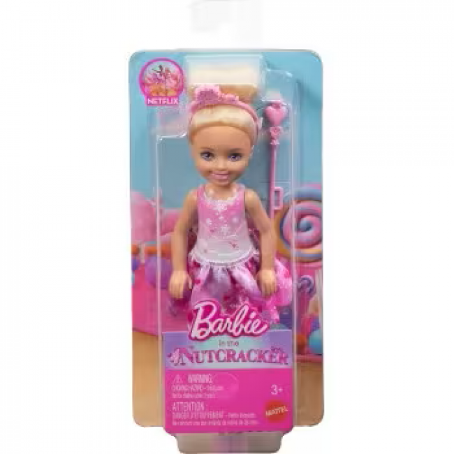 BARBIE ΚΑΡΥΟΘΡΑΥΣΤΗΣ CHELSEA ΝΕΡΑΙΔΑ TOY XIONIOY BARBIE ΚΑΡΥΟΘΡΑΥΣΤΗΣ CHELSEA ΝΕΡΑΙΔΑ TOY XIONIOY