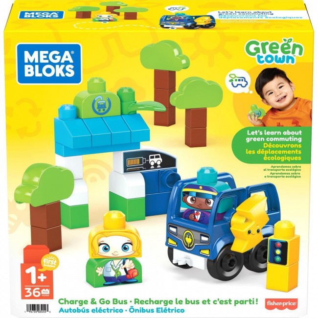 MEGA BLOCKS GREEN TOWN ΟΙΚΟΛΟΓΙΚΟ ΛΕΩΦΟΡΕΙΟ MEGA BLOCKS GREEN TOWN ΟΙΚΟΛΟΓΙΚΟ ΛΕΩΦΟΡΕΙΟ