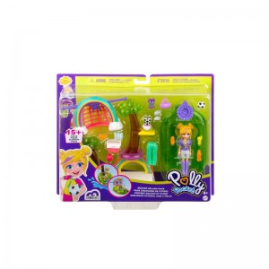 POLLY POCKET ΚΟΥΚΛΑ ΜΕ ΡΟΥΧΑ ΚΑΙ ΑΞΕΣΟΥΑΡ SOCCER SPLASH PACK