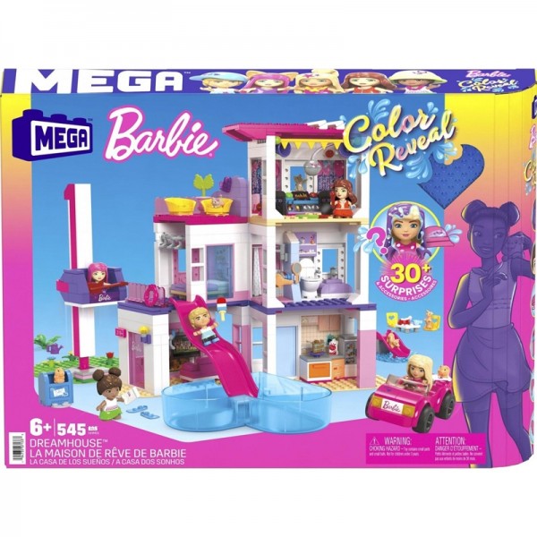 MEGA BARBIE COLOR REVEAL DREAMHOUSE