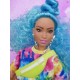BARBIE EXTRA BLUE CURLY HAIR