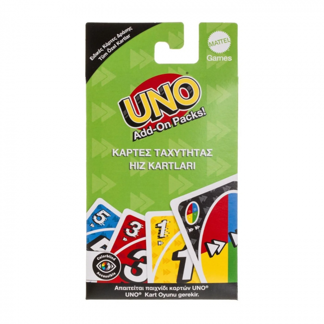 UNO CORE ADD-ON PACKS ΚΑΡΤΕΣ ΤΑΧΥΤΗΤΑΣ