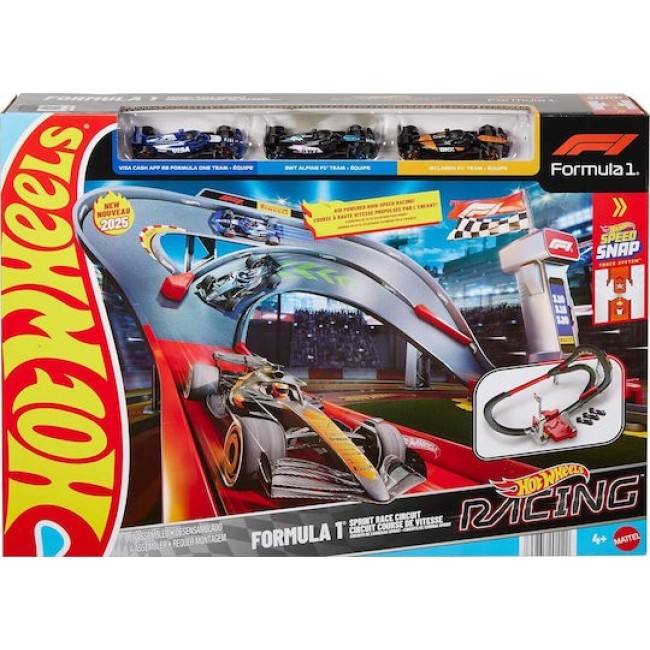 HOT WHEELS RACING ΠΙΣΤΑ F1 SPRINT (JDY15) HOT WHEELS RACING ΠΙΣΤΑ F1 SPRINT (JDY15)