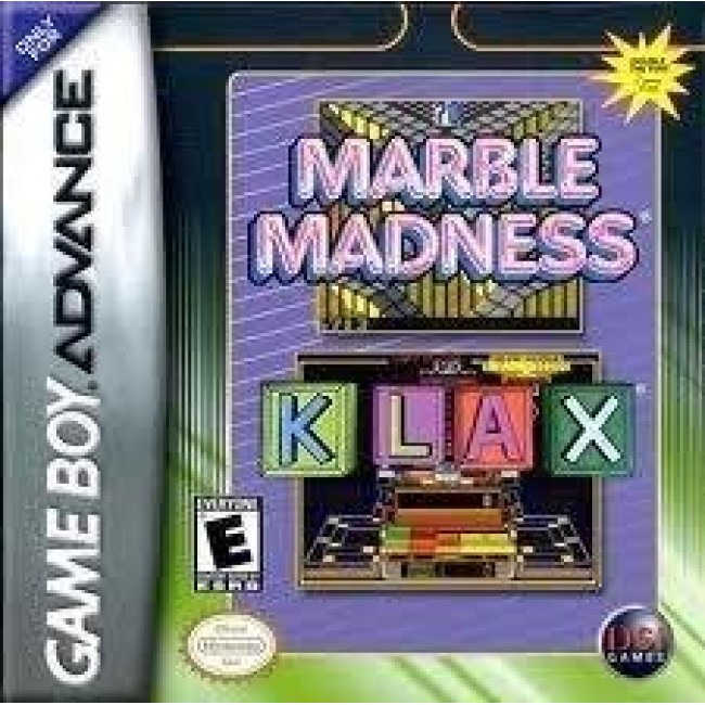 GBA 2 IN 1 MARBLE MADNESS KLAX