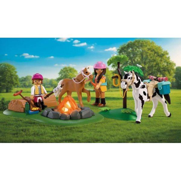 PLAYMOBIL I LOVE YOU HORSES ΕΚΔΡΟΜΗ ΣΤΗΝ ΕΞΟΧΗ ΜΕ ΑΛΟΓΑ