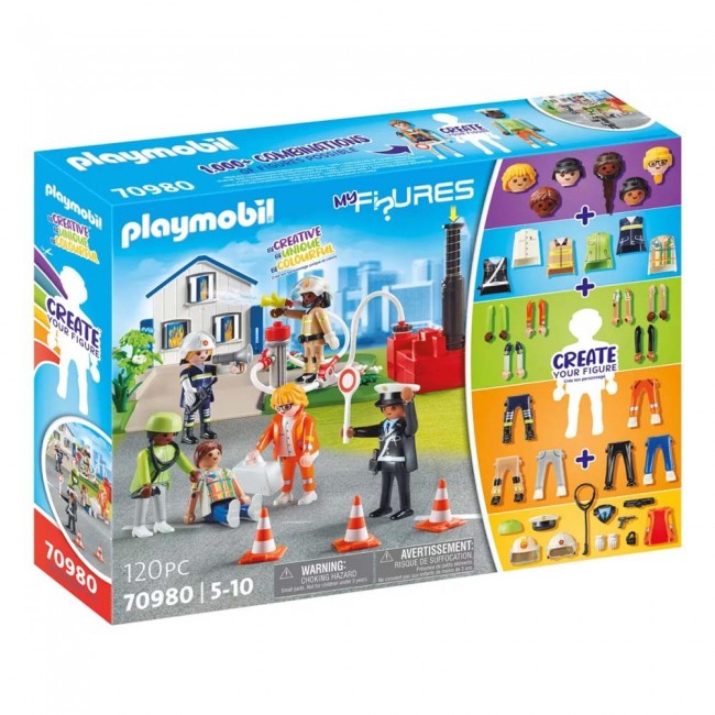 PLAYMOBIL MY FIGURES ΠΥΡΟΣΒΕΣΤΙΚΗ ΔΙΑΣΩΣΗ