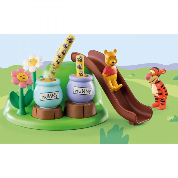 PLAYMOBIL 1-2-3 Ο ΓΟΥΙΝΙ ΚΑΙ Ο ΤΙΓΡΗΣ ΣΤΟΝ ΜΕΛΙΣΣΟΚΗΠΟ