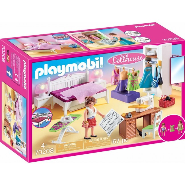 PLAYMOBIL DOLLHOUSE ΥΠΝΟΔΩΜΑΤΙΟ ΜΕ ΑΤΕΛΙΕ ΡΑΠΤΙΚΗΣ PLAYMOBIL DOLLHOUSE ΥΠΝΟΔΩΜΑΤΙΟ ΜΕ ΑΤΕΛΙΕ ΡΑΠΤΙΚΗΣ