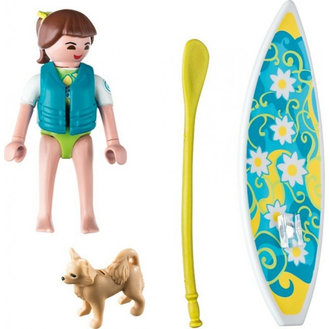 PLAYMOBIL ΚΟΡΙΤΣΙ ΜΕ ΣΑΝΙΔΑ ΤΟΥ ΣΕΡΦ PLAYMOBIL ΚΟΡΙΤΣΙ ΜΕ ΣΑΝΙΔΑ ΤΟΥ ΣΕΡΦ