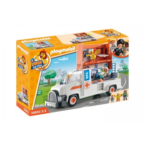 PLAYMOBIL D.O.C. ΜΕΓΑΛΟ ΟΧΗΜΑ ΠΡΩΤΩΝ ΒΟΗΘΕΙΩΝ