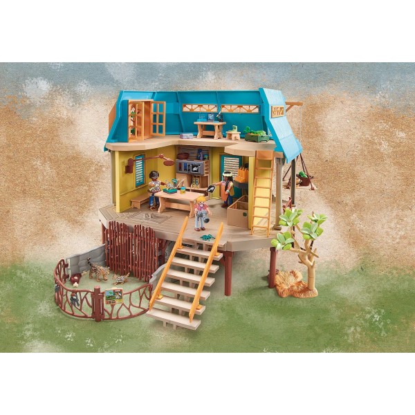 PLAYMOBIL WILTOPIA ΣΤΑΘΜΟΣ ΠΕΡΙΘΑΛΨΗΣ ΑΓΡΙΩΝ ΖΩΩΝ PLAYMOBIL WILTOPIA ΣΤΑΘΜΟΣ ΠΕΡΙΘΑΛΨΗΣ ΑΓΡΙΩΝ ΖΩΩΝ