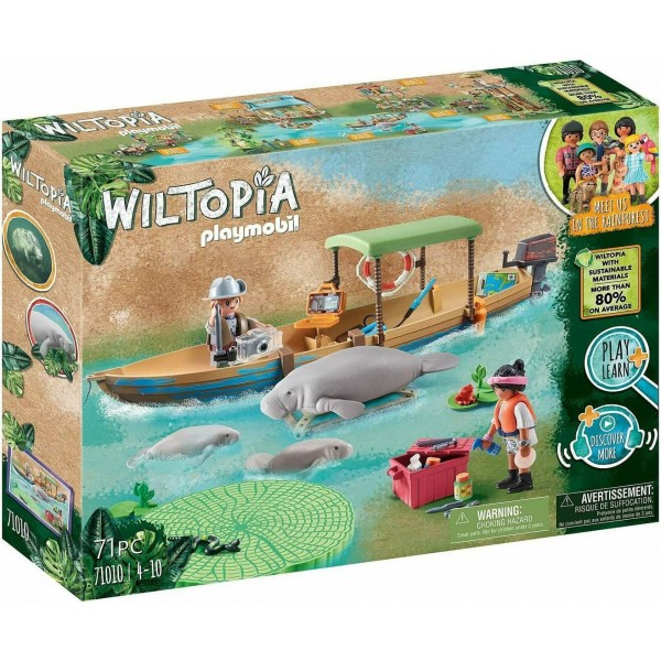 PLAYMOBIL WILTOPIA ΕΚΔΡΟΜΗ ΜΕ ΠΟΤΑΜΟΠΛΟΙΟ ΣΤΟΝ ΑΜΑΖΟΝΙΟ
