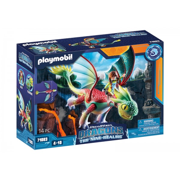 PLAYMOBIL DRAGONS THE NINE REALMS FEATHERS & ALEX