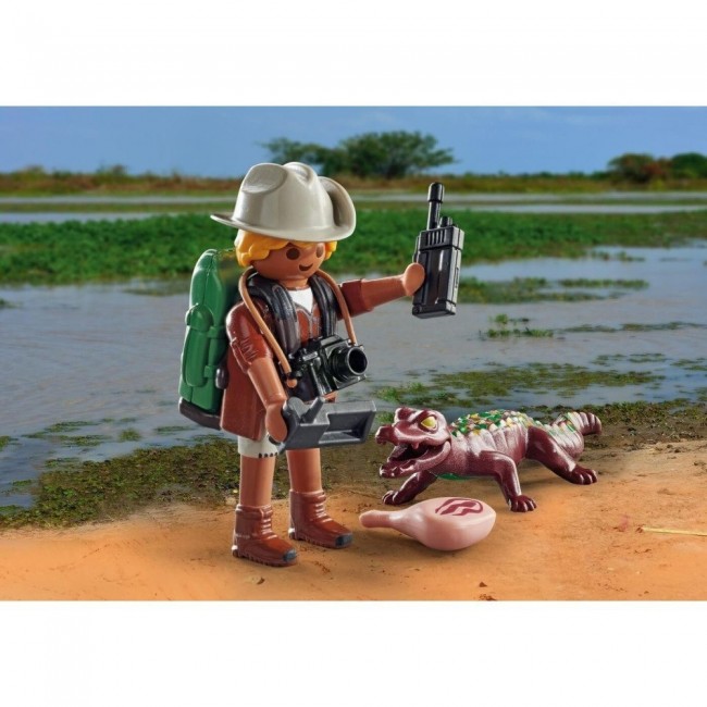 PLAYMOBIL SPECIAL PLUS ΕΞΕΡΕΥΝΗΤΗΣ ΜΕ ΑΛΙΓΑΤΟΡΑ PLAYMOBIL SPECIAL PLUS ΕΞΕΡΕΥΝΗΤΗΣ ΜΕ ΑΛΙΓΑΤΟΡΑ