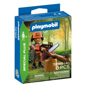 PLAYMOBIL SPECIAL PLUS ΞΥΛΟΚΟΠΟΣ ΜΕ ΑΛΥΣΟΠΡΙΟΝΟ