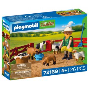 PLAYMOBIL COUNTRY ΒΟΣΚΟΣ ΜΕ ΤΟ ΚΟΠΑΔΙ ΤΟΥ
