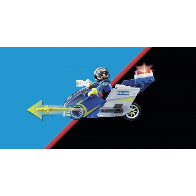 PLAYMOBIL GALAXY POLICE ΜΟΤΟΣΙΚΛΕΤΑ PLAYMOBIL GALAXY POLICE ΜΟΤΟΣΙΚΛΕΤΑ