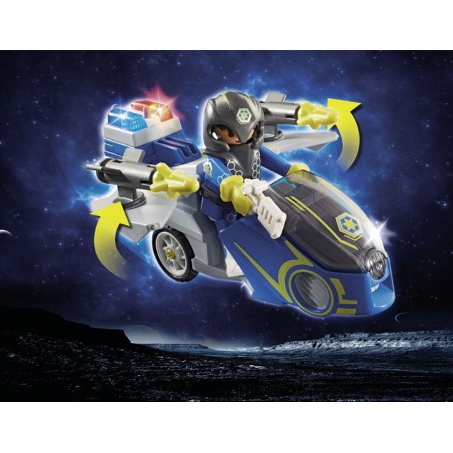 PLAYMOBIL GALAXY POLICE ΜΟΤΟΣΙΚΛΕΤΑ PLAYMOBIL GALAXY POLICE ΜΟΤΟΣΙΚΛΕΤΑ