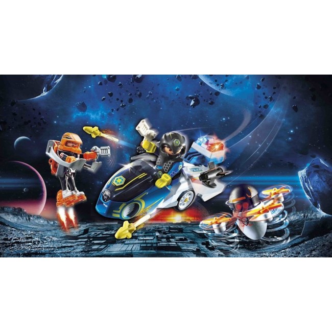 PLAYMOBIL GALAXY POLICE ΜΟΤΟΣΙΚΛΕΤΑ PLAYMOBIL GALAXY POLICE ΜΟΤΟΣΙΚΛΕΤΑ