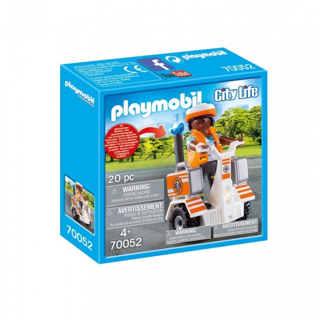 PLAYMOBIL CITY LIFE ΔΙΑΣΩΣΤΡΙΑ ΜΕ SELF-BALANCE PLAYMOBIL CITY LIFE ΔΙΑΣΩΣΤΡΙΑ ΜΕ SELF-BALANCE