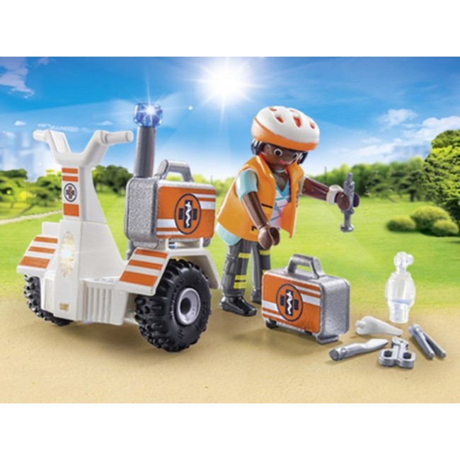 PLAYMOBIL CITY LIFE ΔΙΑΣΩΣΤΡΙΑ ΜΕ SELF-BALANCE PLAYMOBIL CITY LIFE ΔΙΑΣΩΣΤΡΙΑ ΜΕ SELF-BALANCE