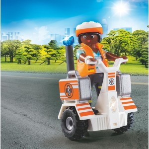 PLAYMOBIL CITY LIFE ΔΙΑΣΩΣΤΡΙΑ ΜΕ SELF-BALANCE PLAYMOBIL CITY LIFE ΔΙΑΣΩΣΤΡΙΑ ΜΕ SELF-BALANCE