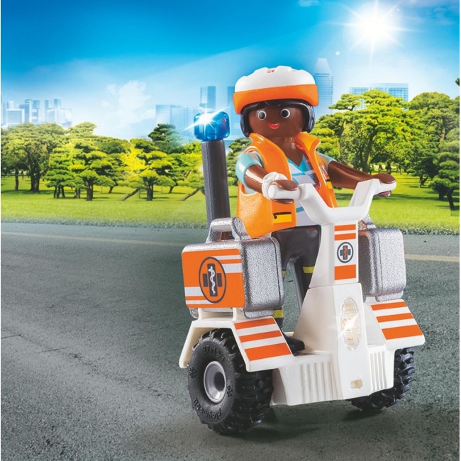PLAYMOBIL CITY LIFE ΔΙΑΣΩΣΤΡΙΑ ΜΕ SELF-BALANCE PLAYMOBIL CITY LIFE ΔΙΑΣΩΣΤΡΙΑ ΜΕ SELF-BALANCE