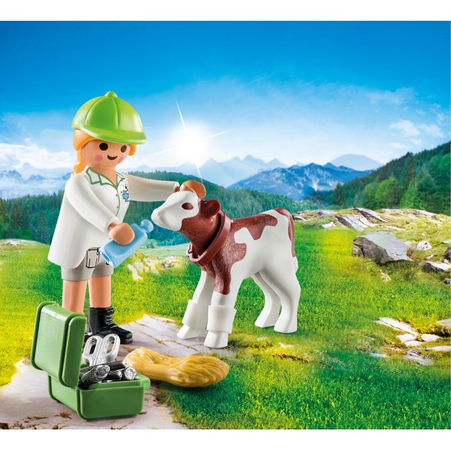PLAYMOBIL ΚΤΗΝΙΑΤΡΟΣ ΜΕ ΜΟΣΧΑΡΑΚΙ PLAYMOBIL ΚΤΗΝΙΑΤΡΟΣ ΜΕ ΜΟΣΧΑΡΑΚΙ