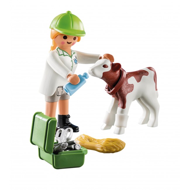 PLAYMOBIL ΚΤΗΝΙΑΤΡΟΣ ΜΕ ΜΟΣΧΑΡΑΚΙ
