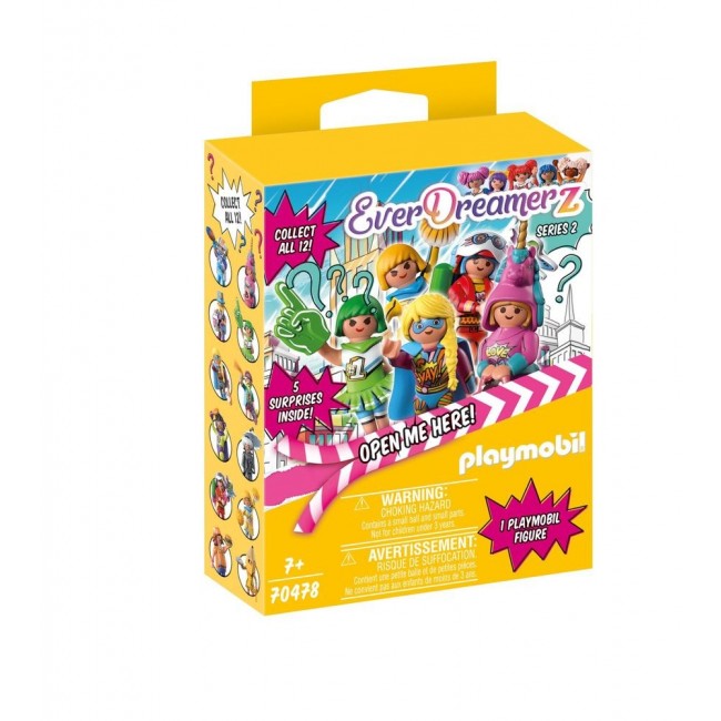 PLAYMOBIL SURPRISE BOX COMIC WORLD PLAYMOBIL SURPRISE BOX COMIC WORLD