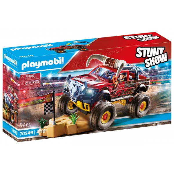 PLAYMOBIL MONSTER TRUCK ΚΟΚΚΙΝΟΣ ΤΑΥΡΟΣ