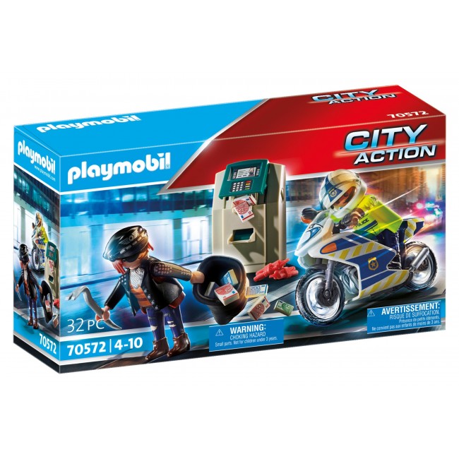 PLAYMOBIL ΔΙΑΡΡΗΞΗ ΣΤΟ ΑΤΜ