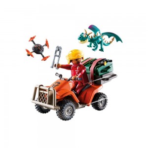 PLAYMOBIL DRAGONS THE NINE REALMS Ο PHIL ΜΕ ΤΕΤΡΑΤΡΟΧΗ ΜΟΤΟΣΥΚΛΕΤΑ ATV PLAYMOBIL DRAGONS THE NINE REALMS Ο PHIL ΜΕ ΤΕΤΡΑΤΡΟΧΗ ΜΟΤΟΣΥΚΛΕΤΑ ATV