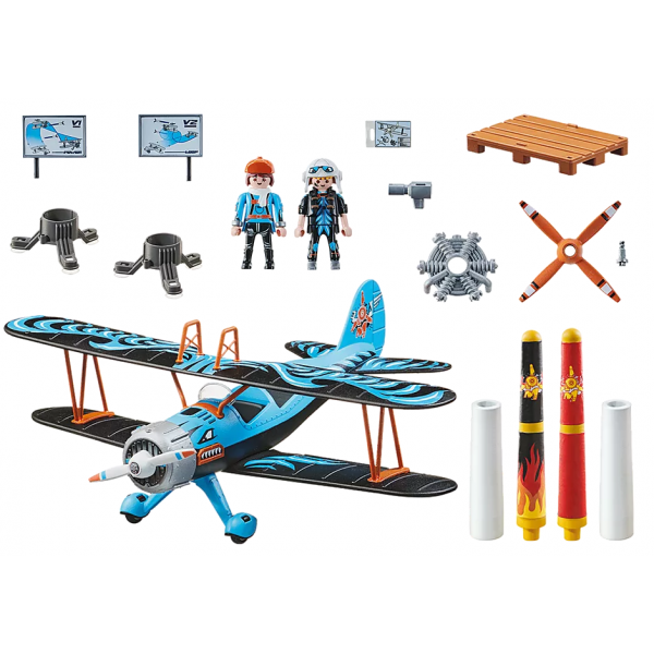 PLAYMOBIL AIR STUNT SHOW PHEONIX BIPLANE