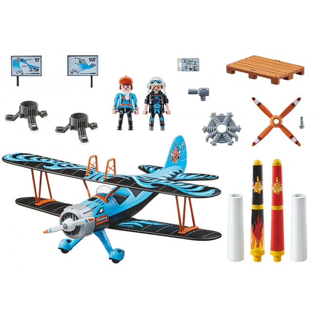 PLAYMOBIL AIR STUNT SHOW PHEONIX BIPLANE