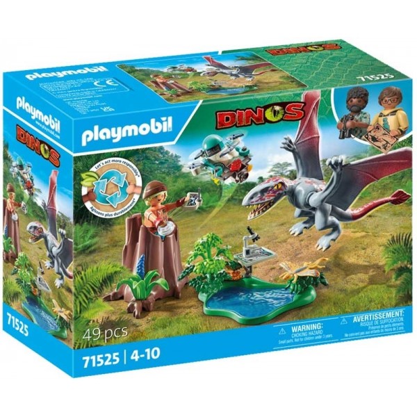 PLAYMOBIL DINOS ΠΑΡΑΤΗΡΩΝΤΑΣ ΤΟΝ ΔΙΜΟΡΦΟΔΟΝΤΑ