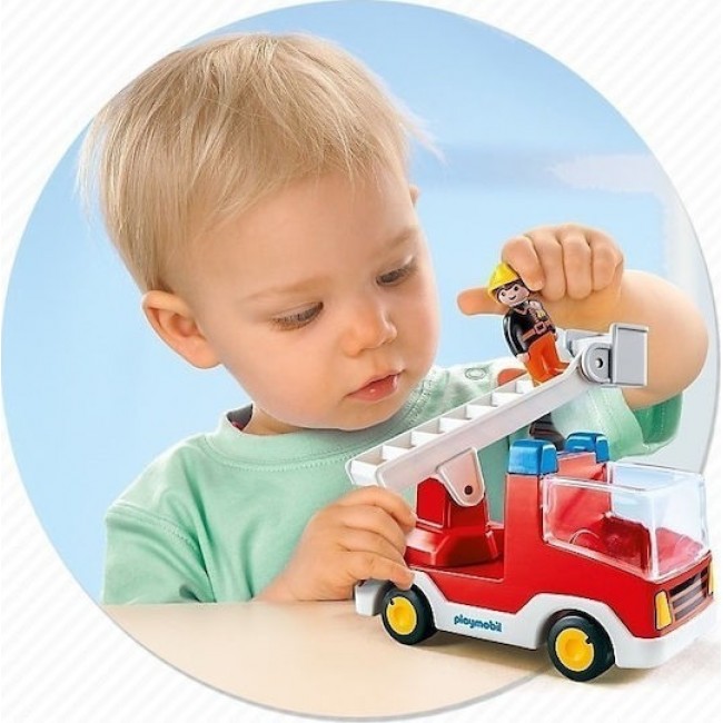 PLAYMOBIL 123 ΠΥΡΟΣΒΕΣΤΗΣ ΜΕ ΚΛΙΜΑΚΟΦΟΡΟ ΟΧΗΜΑ PLAYMOBIL 123 ΠΥΡΟΣΒΕΣΤΗΣ ΜΕ ΚΛΙΜΑΚΟΦΟΡΟ ΟΧΗΜΑ