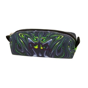 POLO ΚΑΣΕΤΙΝΑ WALLET ΜΑΥΡΟ ΜΕ ΓΚΡΙ ΚΑΙ ΠΡΑΣΙΝΟ