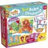 CAROTINA BABY DINOLAND ΠΑΖΛ 3 ΣΕ 1 16τμχ