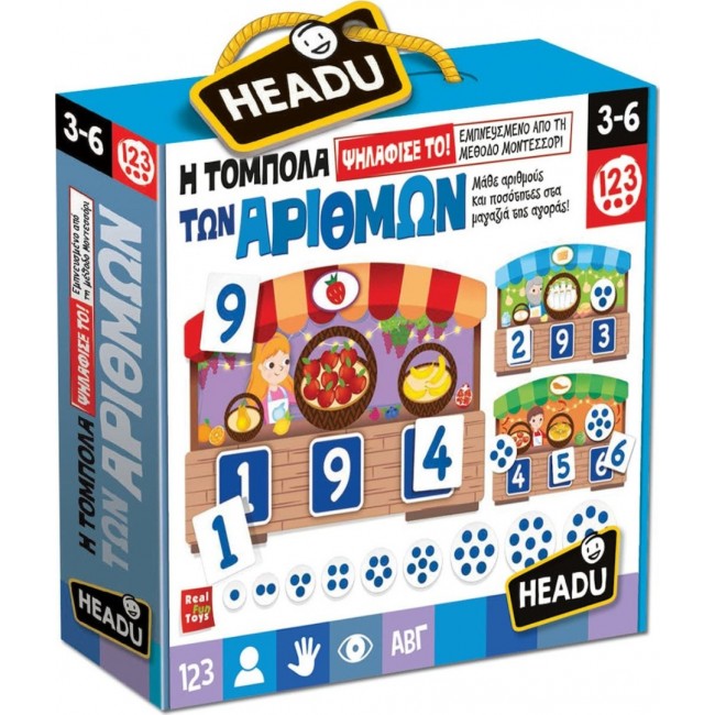 HEADU ΤΟΜΠΟΛΑ ΤΩΝ ΑΡΙΘΜΩΝ HEADU ΤΟΜΠΟΛΑ ΤΩΝ ΑΡΙΘΜΩΝ