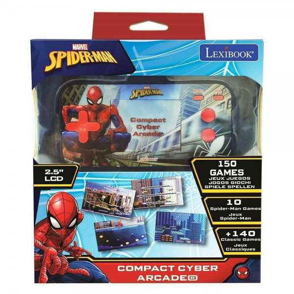 ΚΟΝΣΟΛΑ CYBER ARCADE SPIDERMAN ΟΘΟΝΗ 2,5 LCD
