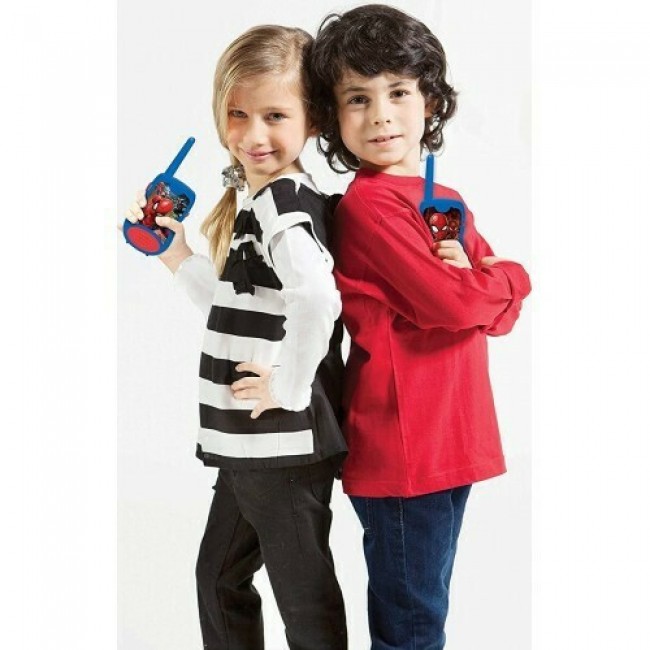 LEXIBOOK SPIDER-MAN WALKIE TALKIES UP TO 100M LEXIBOOK SPIDER-MAN WALKIE TALKIES UP TO 100M