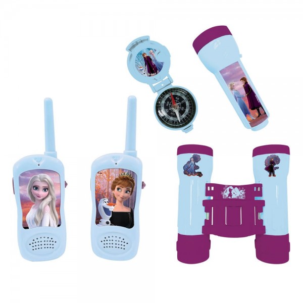FROZEN LEXIBOOK ADVENTURE SET ΜΕ ΔΙΑΦΟΡΑ ΑΞΕΣΟΥΑΡ ΚΑΙ TALKIE-TALKIES