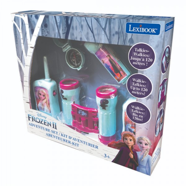 FROZEN LEXIBOOK ADVENTURE SET ΜΕ ΔΙΑΦΟΡΑ ΑΞΕΣΟΥΑΡ ΚΑΙ TALKIE-TALKIES