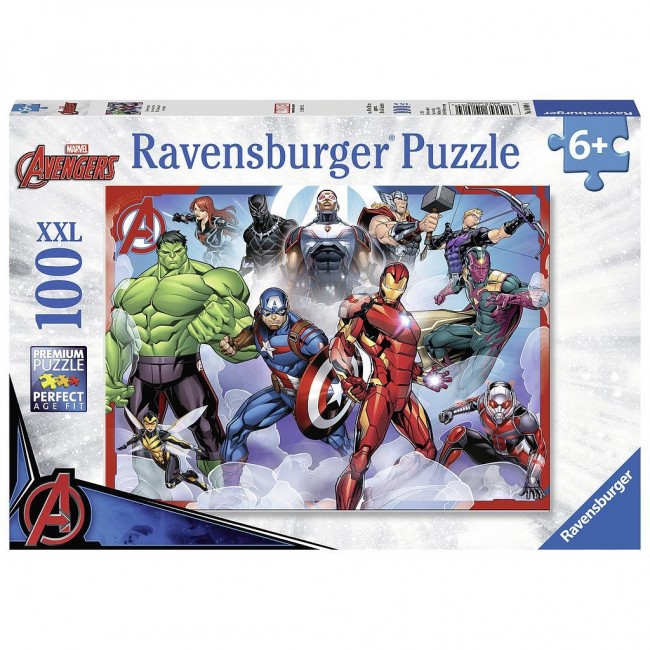 RAVENSBURGER ΠΑΖΛ 100 XXL ΤΕΜ. AVENGERS RAVENSBURGER ΠΑΖΛ 100 XXL ΤΕΜ. AVENGERS