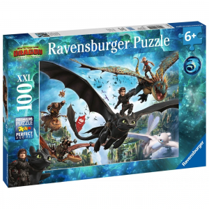 RAVENSBURGER ΠΑΖΛ ΔΡΑΚΟΙ 100ΧΧL TMX
